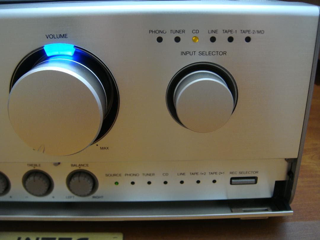 整備済ONKYOオンキョー INTEC275 アンプ A-911M LTD取説付 オンキヨー