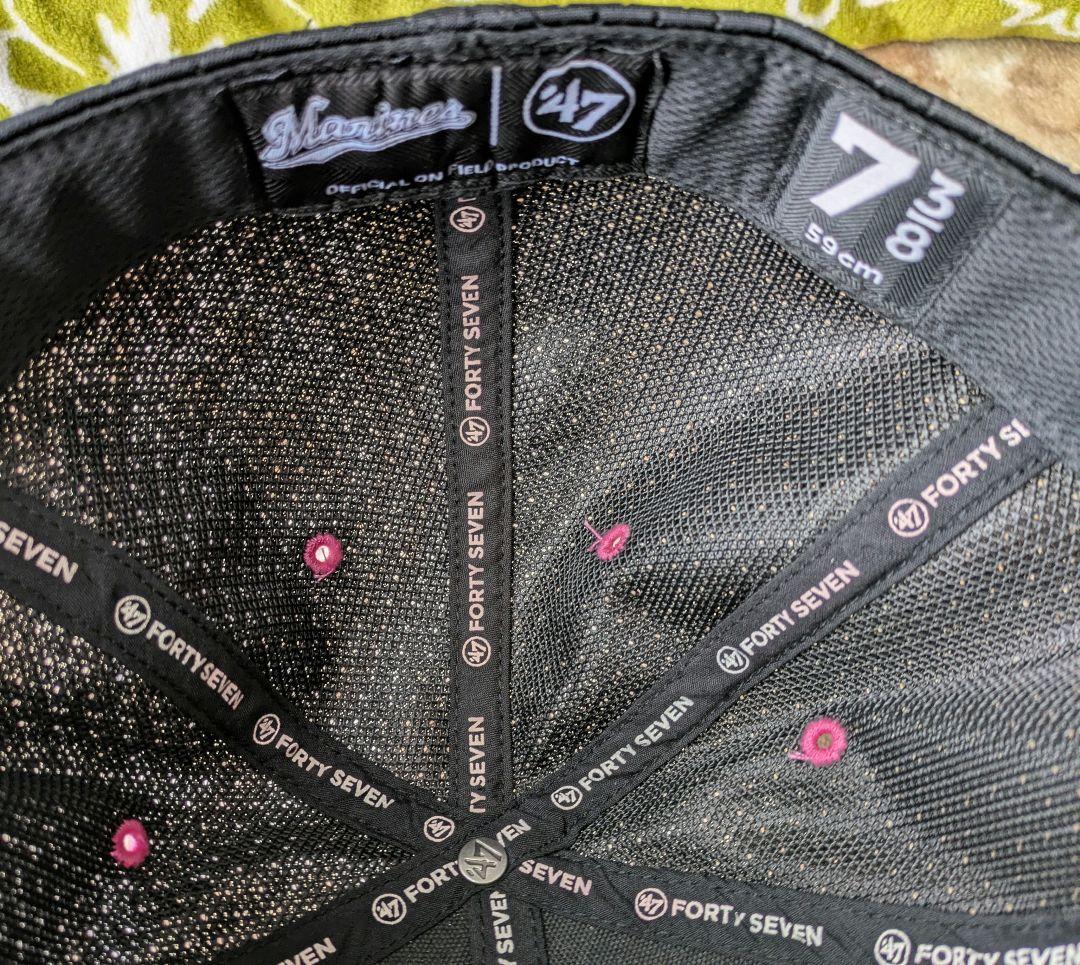 千葉ロッテマリーンズ 激レア ピンクキャップ ① - メルカリ