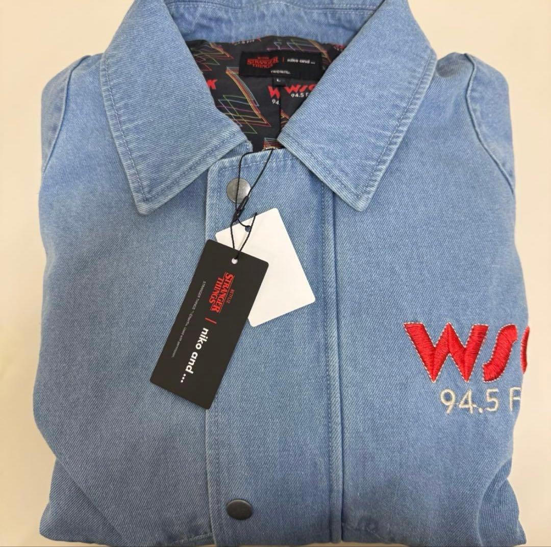 niko and STRANGER THINGS コラボデニムブルゾン M - メルカリ