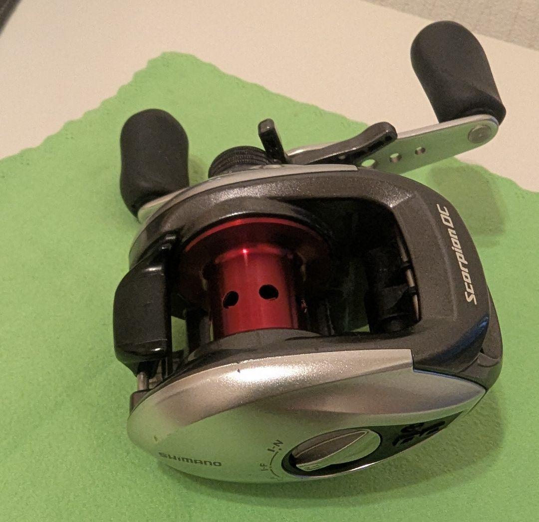 美品】シマノ 11スコーピオンDC 左ハンドル ギヤ比6.3 - メルカリ