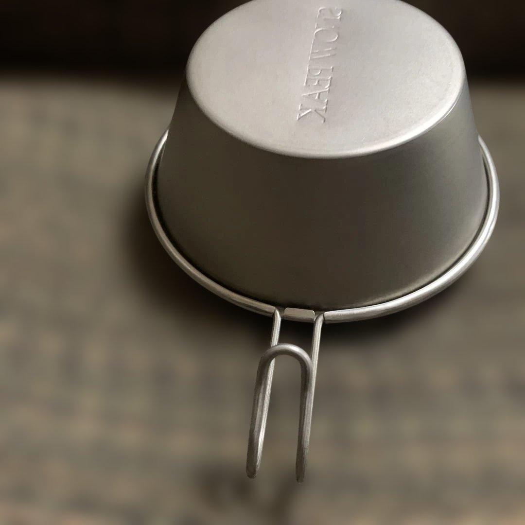 スノーピーク チタンシェラカップ 旧ロゴ 大文字 ヤマコウ 廃盤品