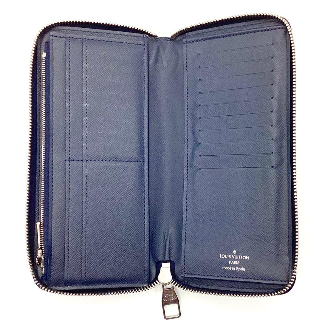 正規品】ルイヴィトン エピ ジッピーウォレット ネイビー ラウンド