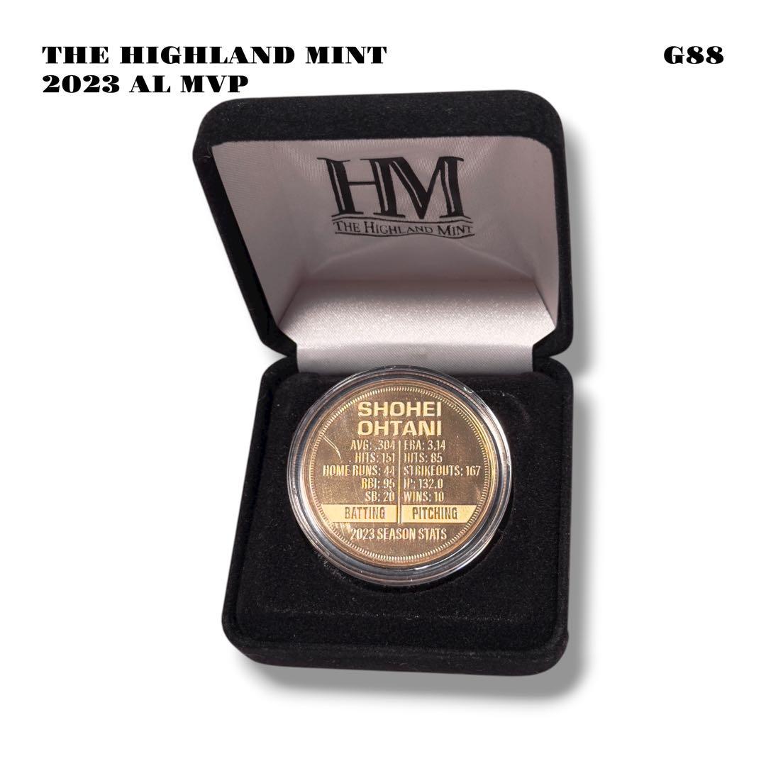 希少品！ THE HIGHLAND MINT AL MVP 大谷翔平 コイン 金 - メルカリ