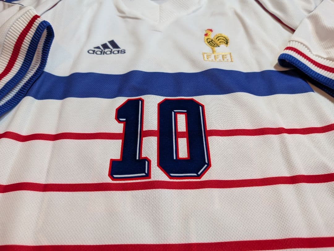 ほぼ新品の当時物！】ジネディーヌ・ジダン/フランス代表/98年W杯