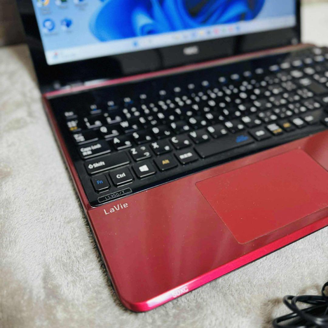 S224 NECノートパソコンWEBカメラSSD高速Windows11オフィス付 - メルカリ