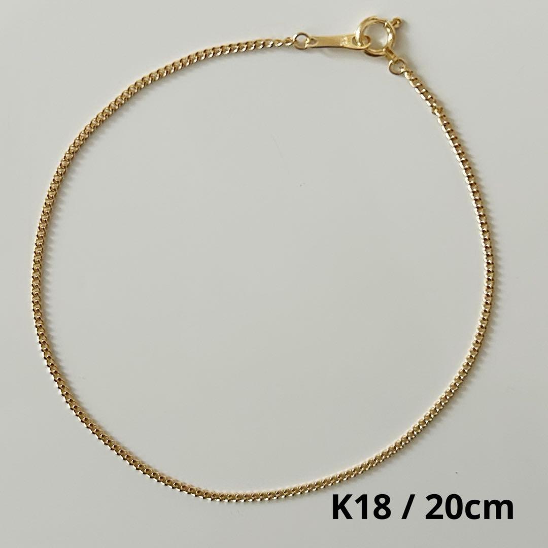 新品❣️日本製✨高品質✨18金 K18 喜平 キヘイ ブレスレット 20cm k18-6mw-30g-20c_3.jpg
