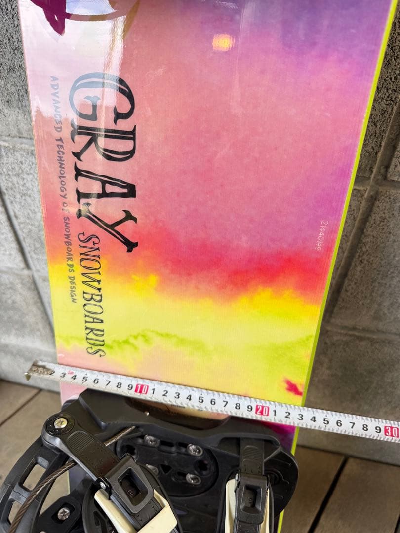 使用少】GRAY CUB-X 124cm FLOWビンディング セット 高性能 - メルカリ