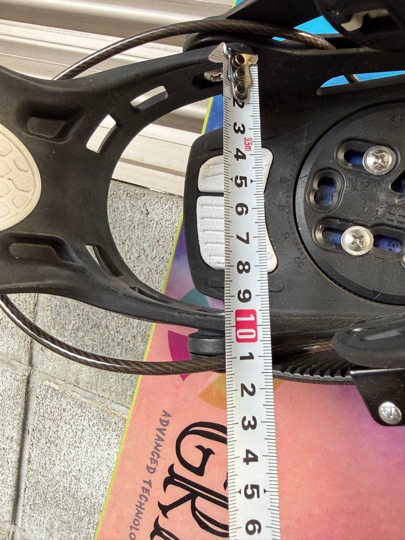 使用少】GRAY CUB-X 124cm FLOWビンディング セット 高性能 - メルカリ