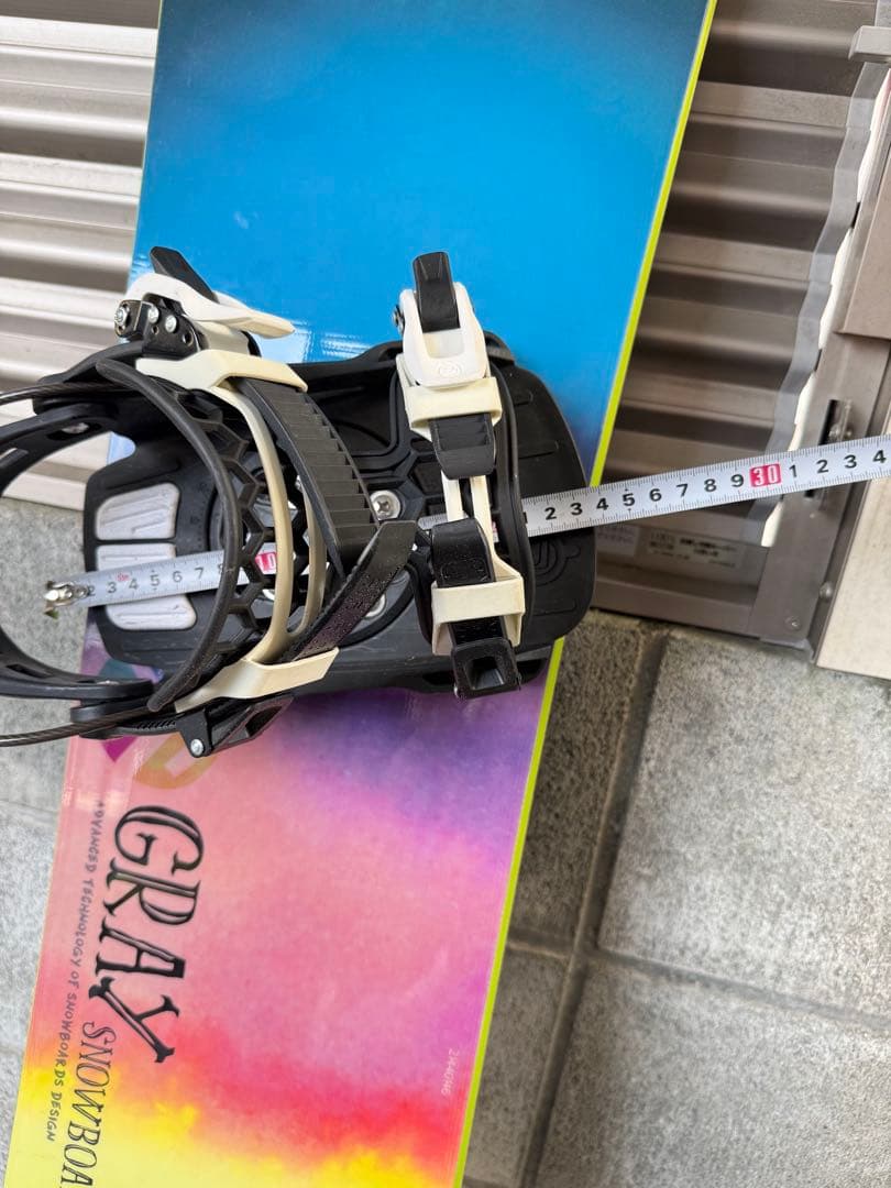 使用少】GRAY CUB-X 124cm FLOWビンディング セット 高性能 - メルカリ