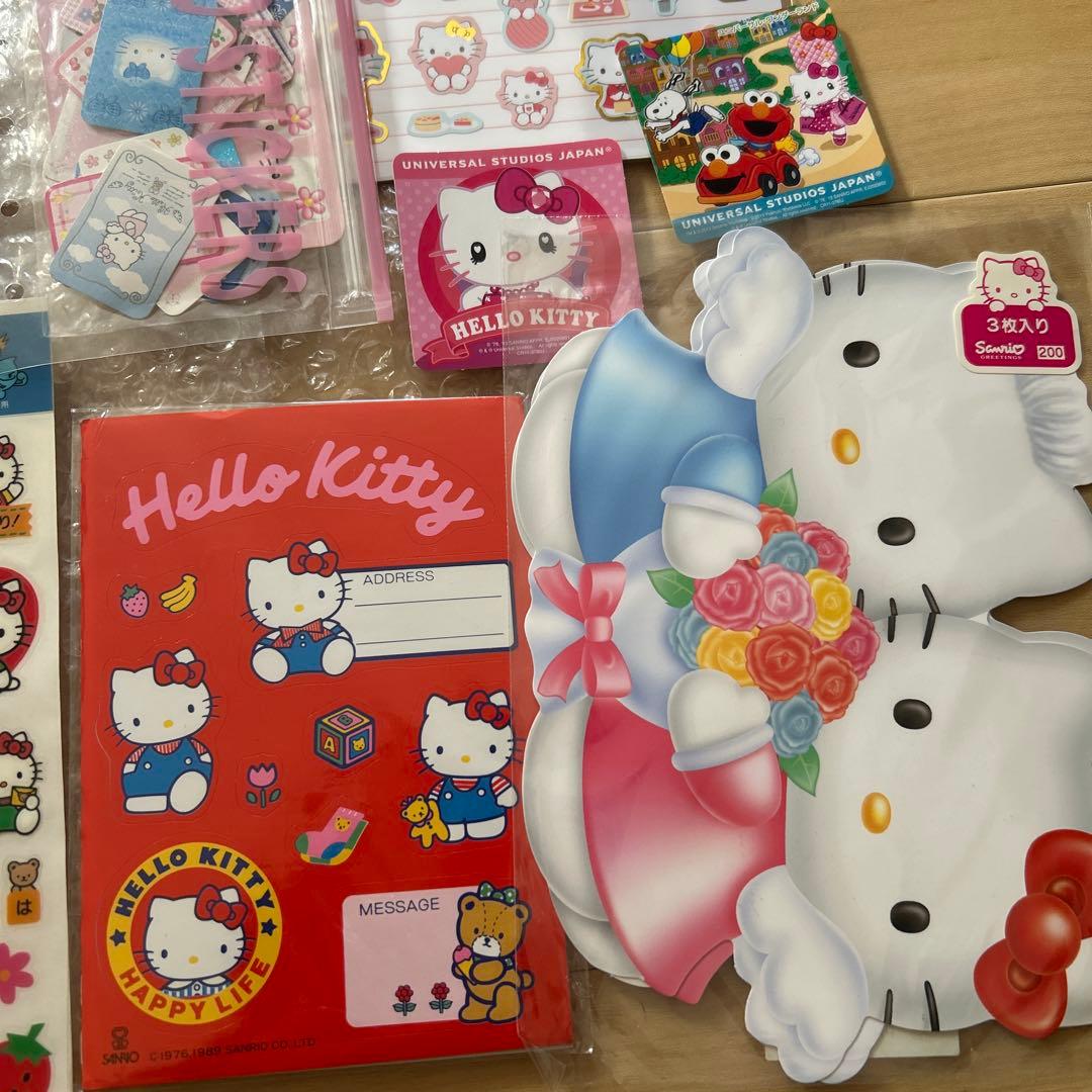 キティ　日焼け　ステッカー　シール　平成