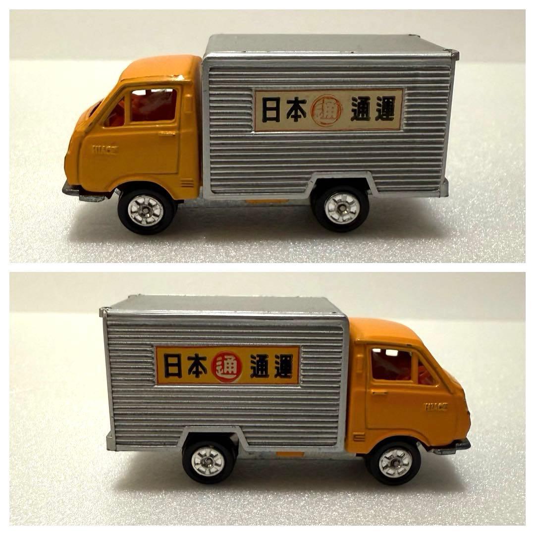 トミカ日本車シリーズ ハイエース パネルバン バモス 4台 1Eホイール