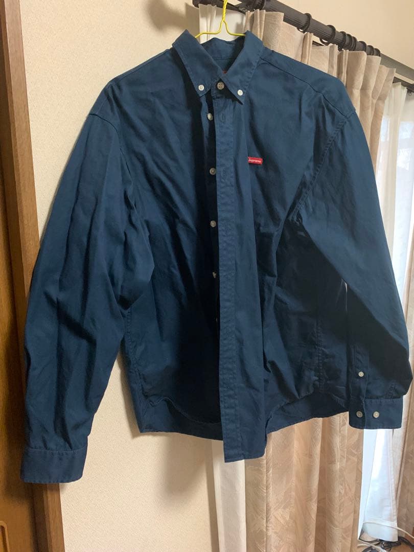 トップス Supreme Small Box Shirt \"Navy\" (22SS)