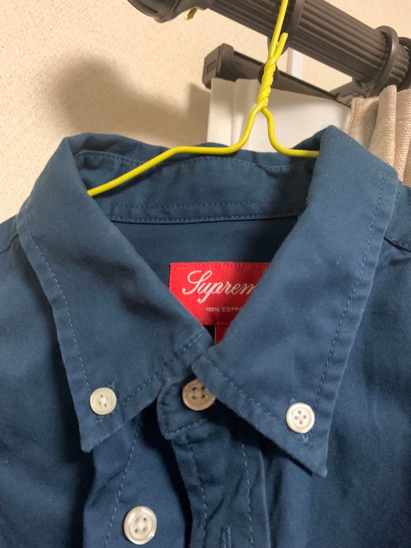 トップス Supreme Small Box Shirt \"Navy\" (22SS)