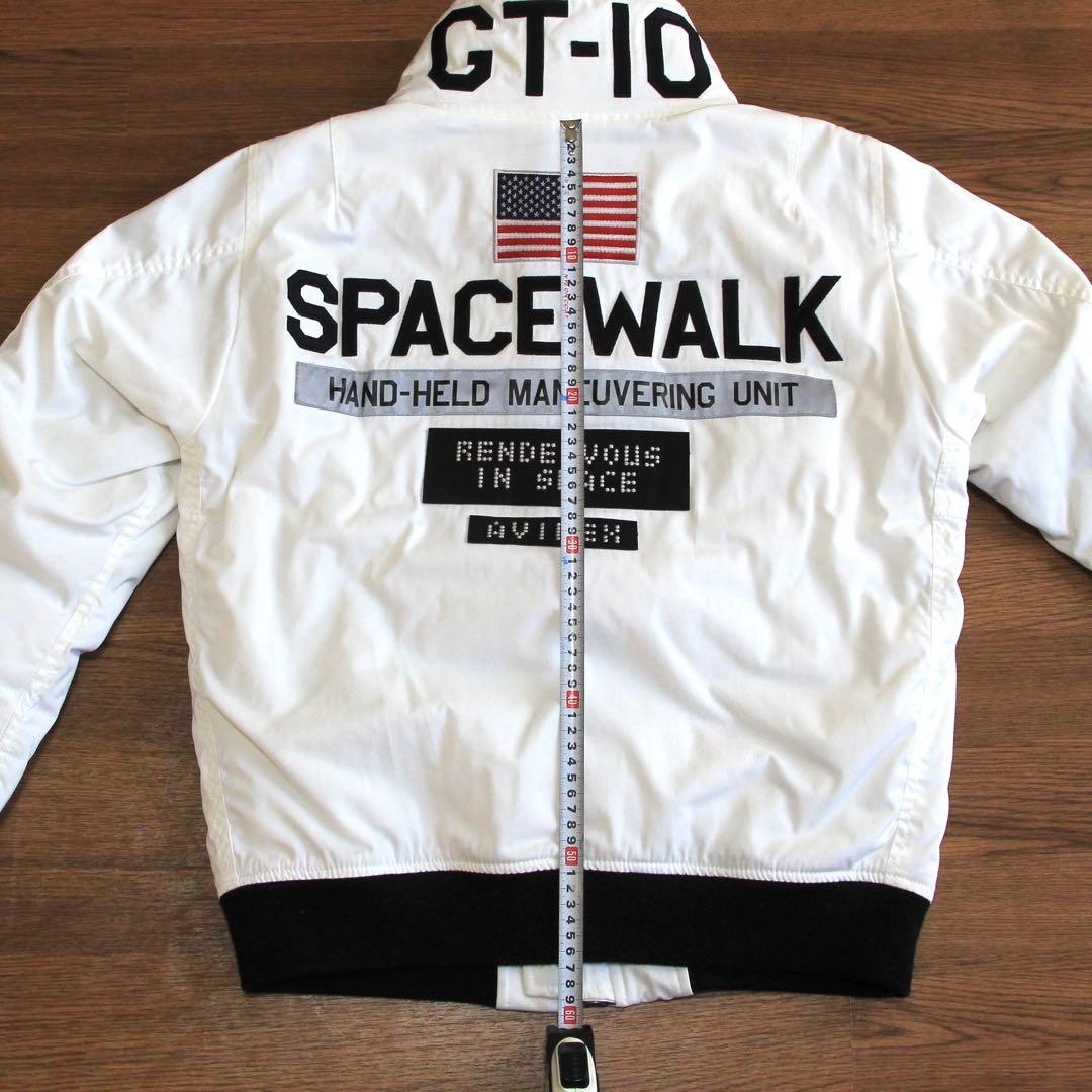 美品】AVIREX GATV-5005 flight jacket White - メルカリ