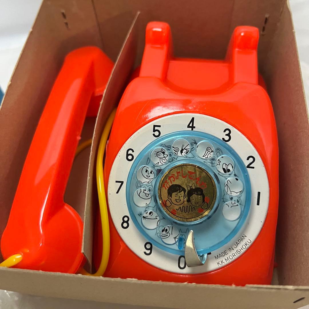 昭和レトロ　電話おもちゃ　当時物　corona telephone　【7】