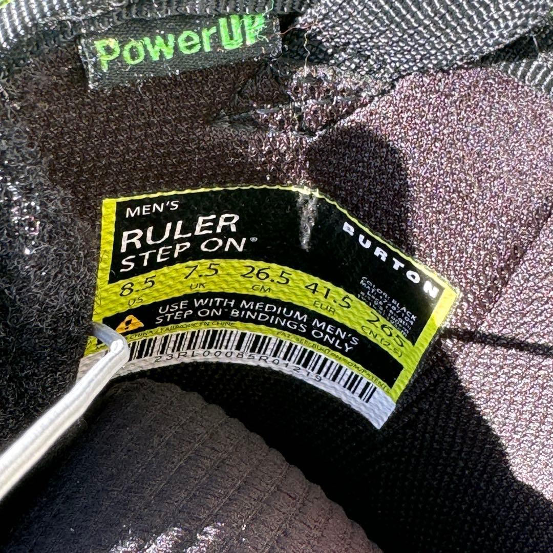 美品　BURTON RULER Step On ブーツ 26.5cm