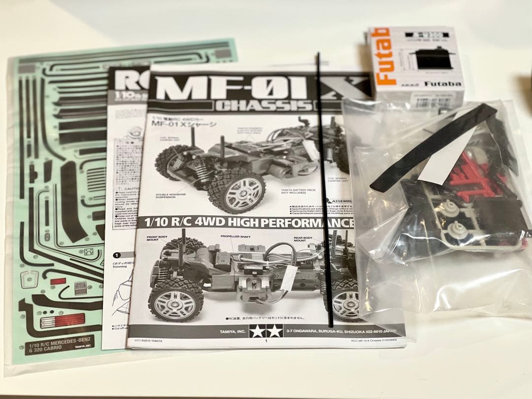 タミヤ　1/10 メルセデスベンツ　G320 カブリオ　ラジコン　MF-01X