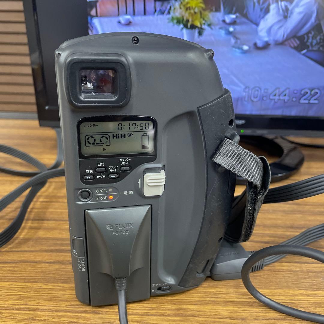 完動品】8mmテープのダビングに！ FUJIX ビデオカメラ FS-1 - メルカリ