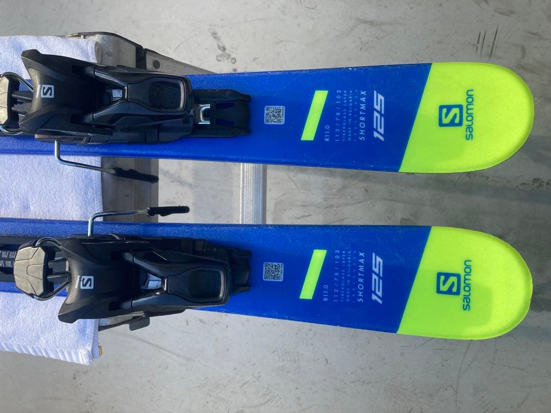 ショートスキー(ミドル ミッド)SALOMON SHORTMAX125 GW対応 - メルカリ