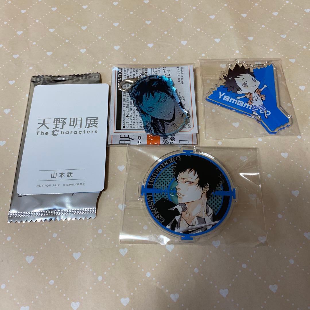 家庭教師ヒットマンreborn 天野明展 自撮り アクリルバッジ 山本武