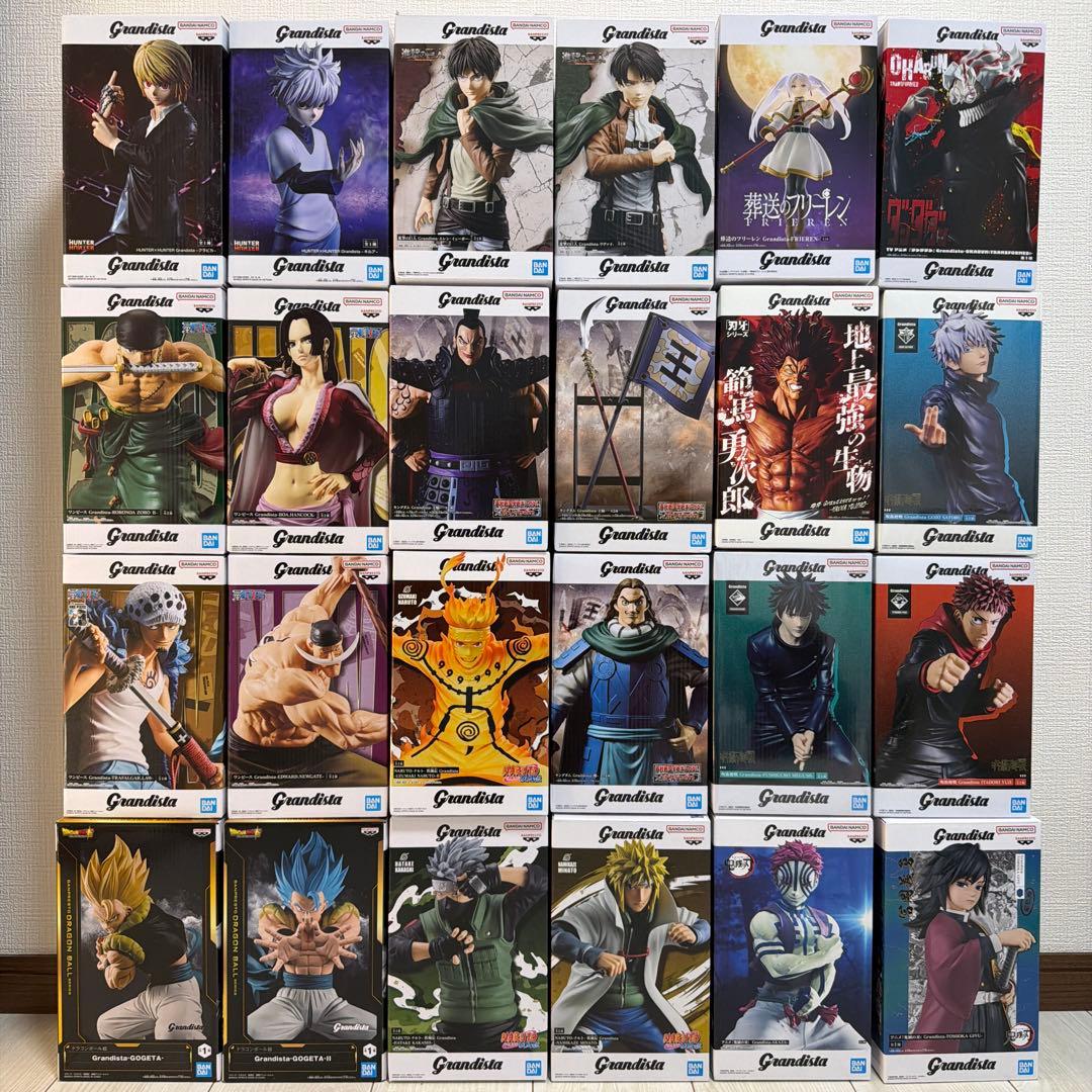 Grandista プライズフィギュア24個まとめ売り - メルカリ