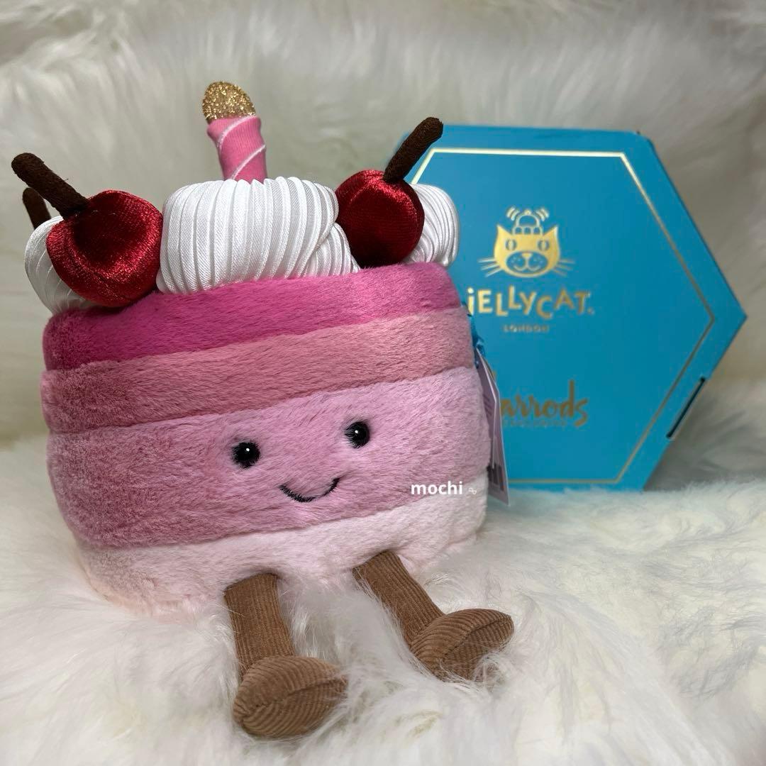 jellycat Cheryl CherryCakeチェリーケーキぬいぐるみ新品