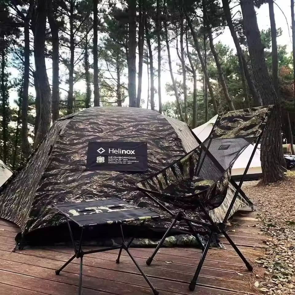 z*o様 Helinox × NEIGHBORHOOD E-BASE タイガーカ - メルカリ
