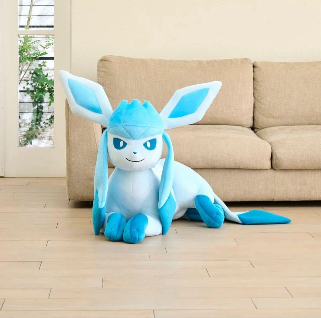 等身大 グレイシア 寝そべり ぬいぐるみ 受注】ぬいぐるみ 等身大グレイシア 寝そべり ｜【公式】ポケモン