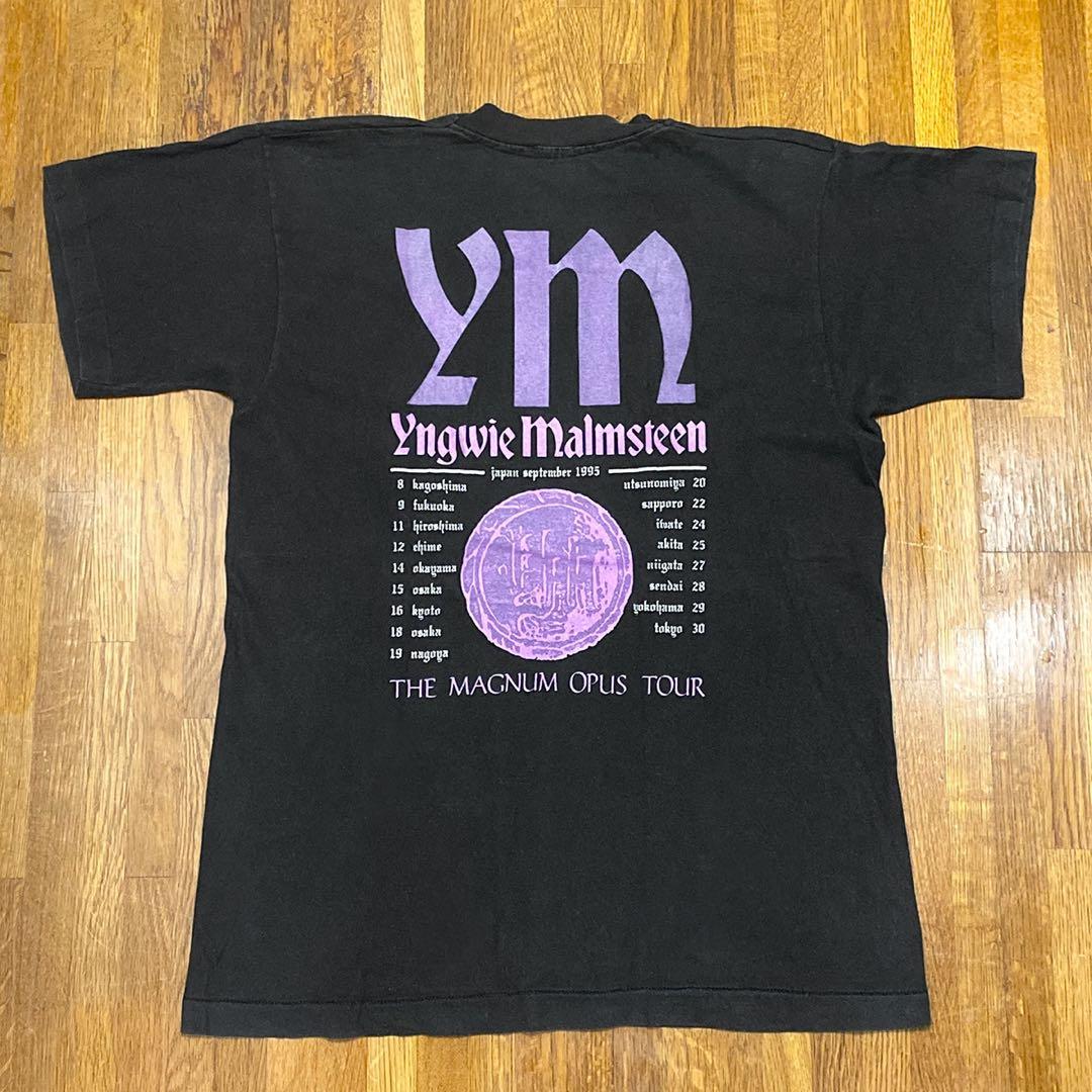95年 YNGWIE MALMSTEEN ジャパンツアーTシャツ