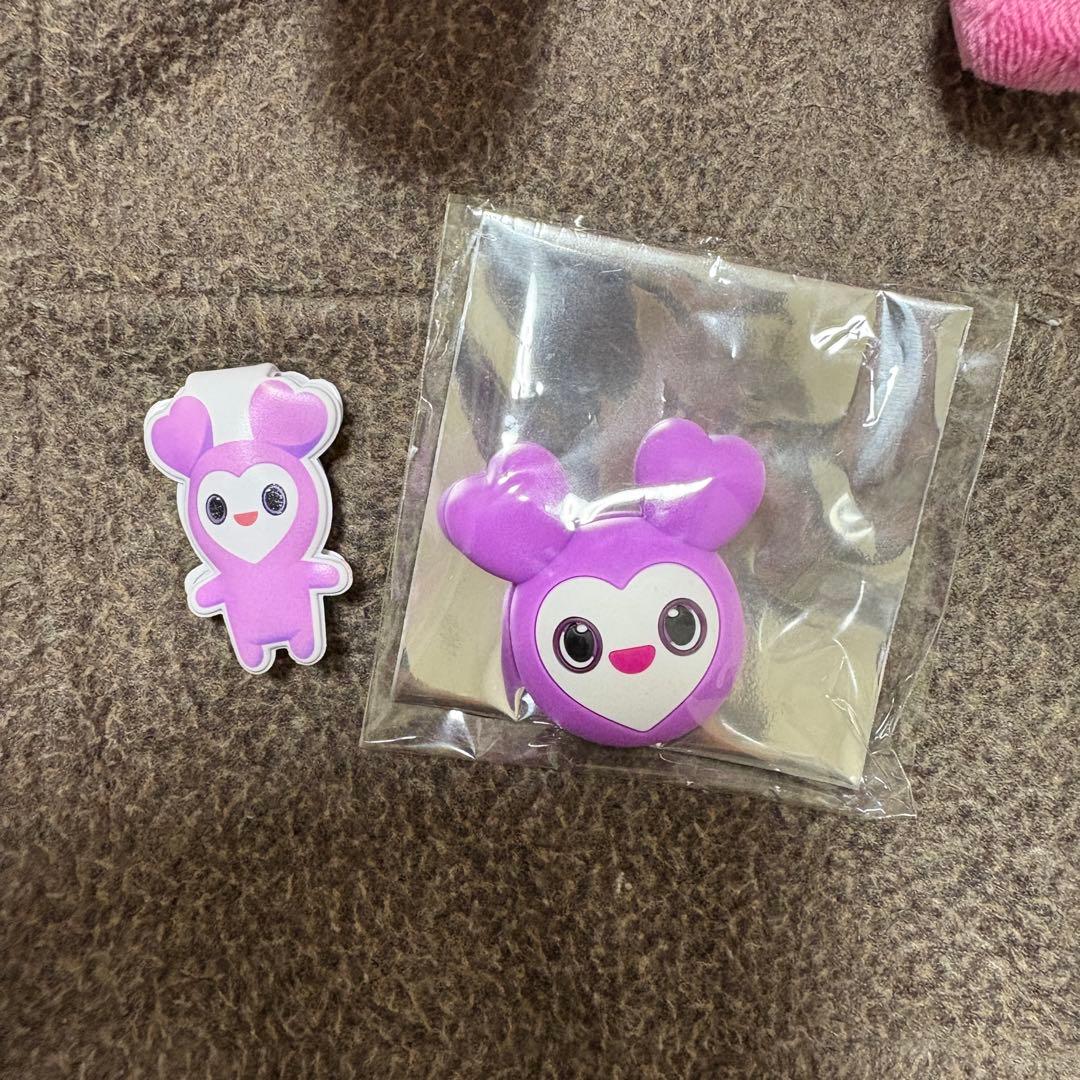twice 初期 ラブリー ぬいぐるみ 消しゴム マグネット セット