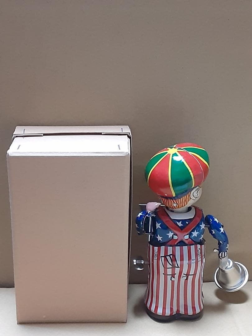 ブリキのおもちゃ博物館（北原コレクション） NEWS-BOY　ベルが鳴ります