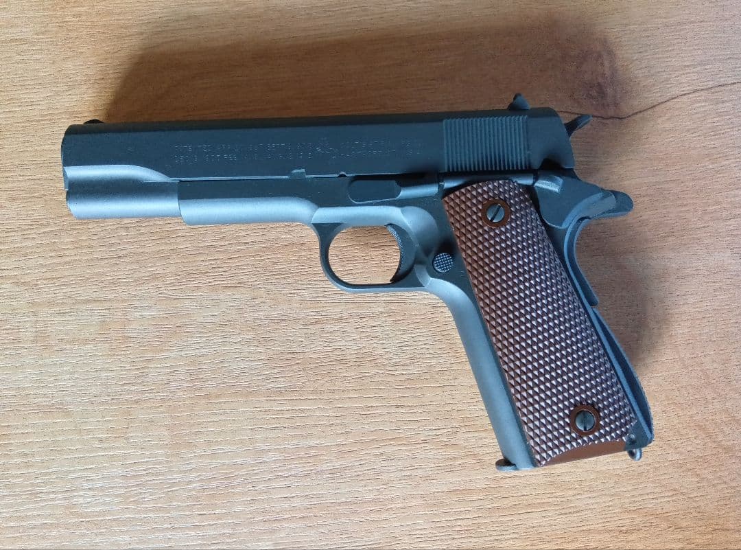 WA ウエスタンアームズ ガスブローバック.コルトガバメントミリタリーモデル 軍用タイプのガバメントをリアルにガスブロ化「ウエスタンアームズ