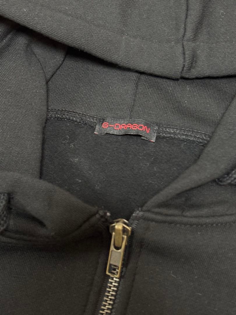希少 G-DRAGON Heartbreaker フード ジップアップパーカー
