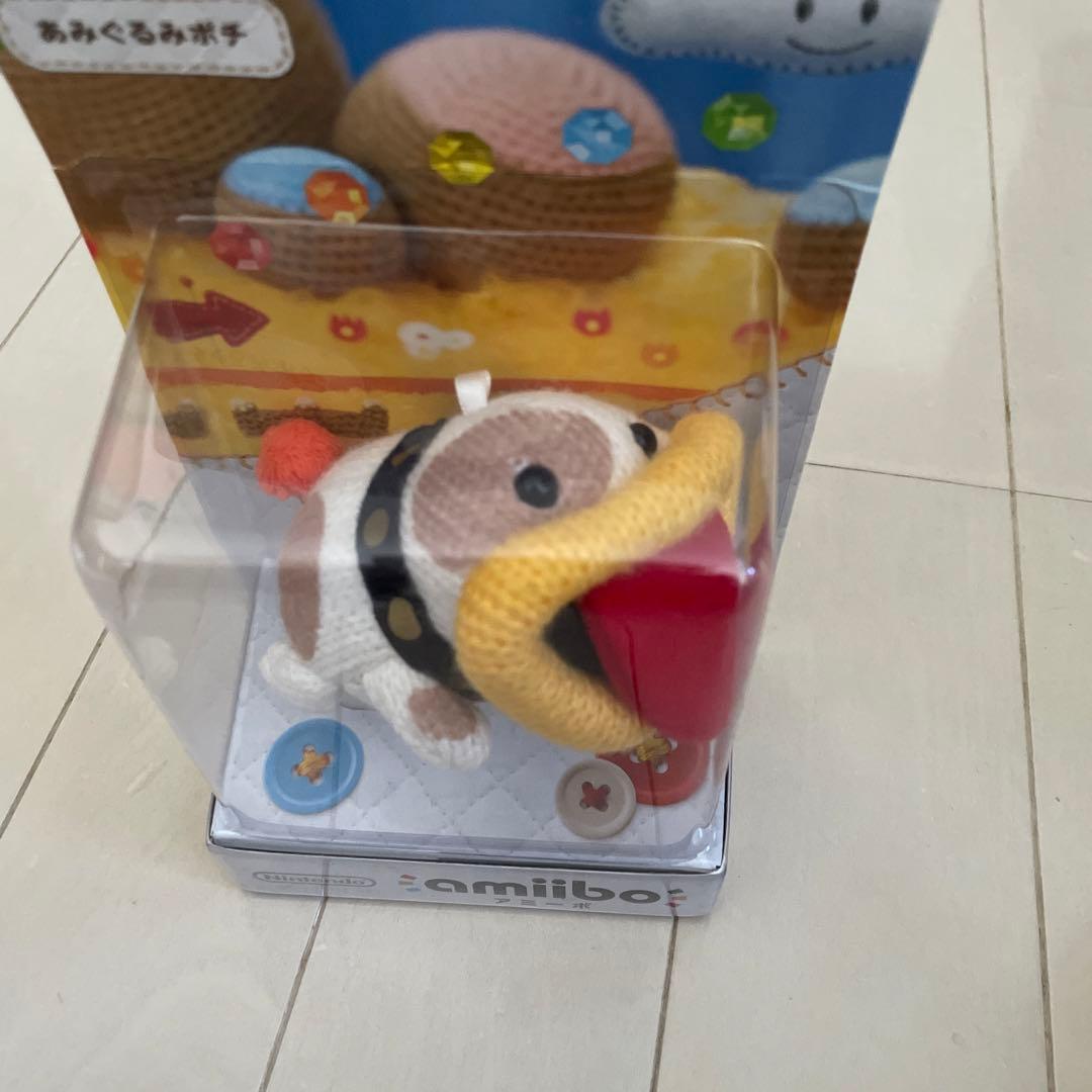 新品amiibo あみぐるみポチ アミーボ ウールワールド ポチ - メルカリ