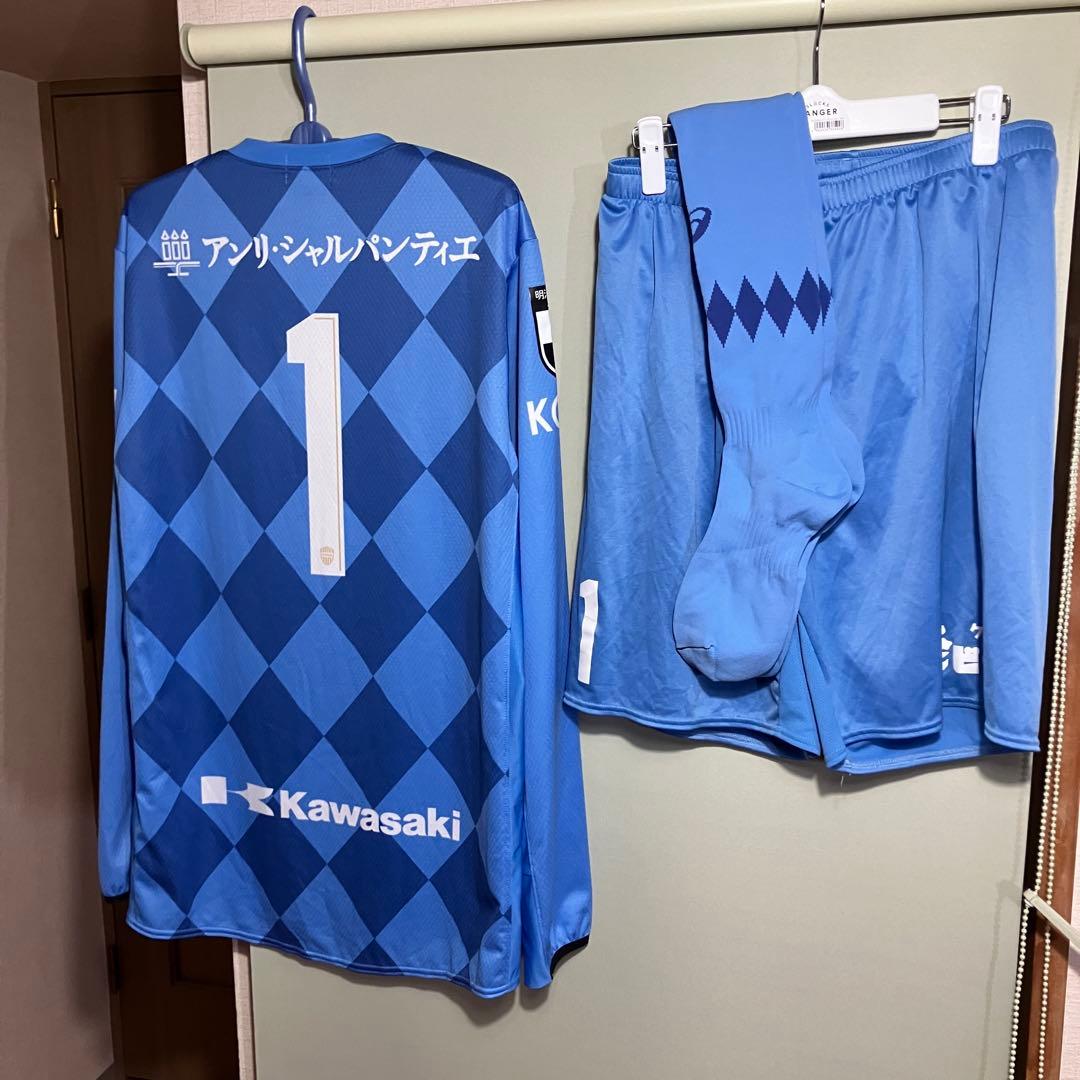 ヴィッセル神戸 ユニフォーム ソックス ユース 支給品 アシックス 2XL