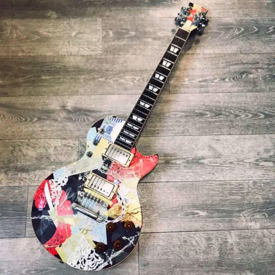 デザインギター レスポールタイプ 楽天市場】エレキギター レスポールタイプ Maison LP-38C 7点初心者