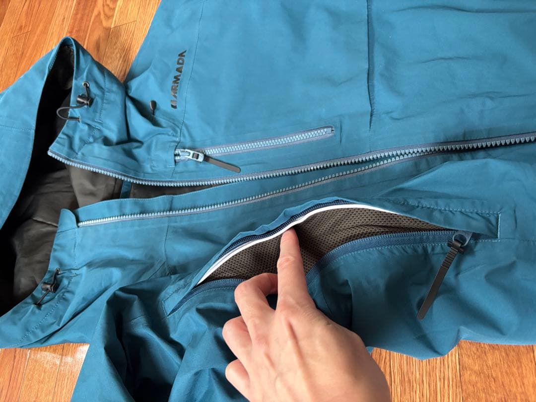 Armada GORE-TEX 2L スキースノーボードジャケット 青 アルマダ - メルカリ