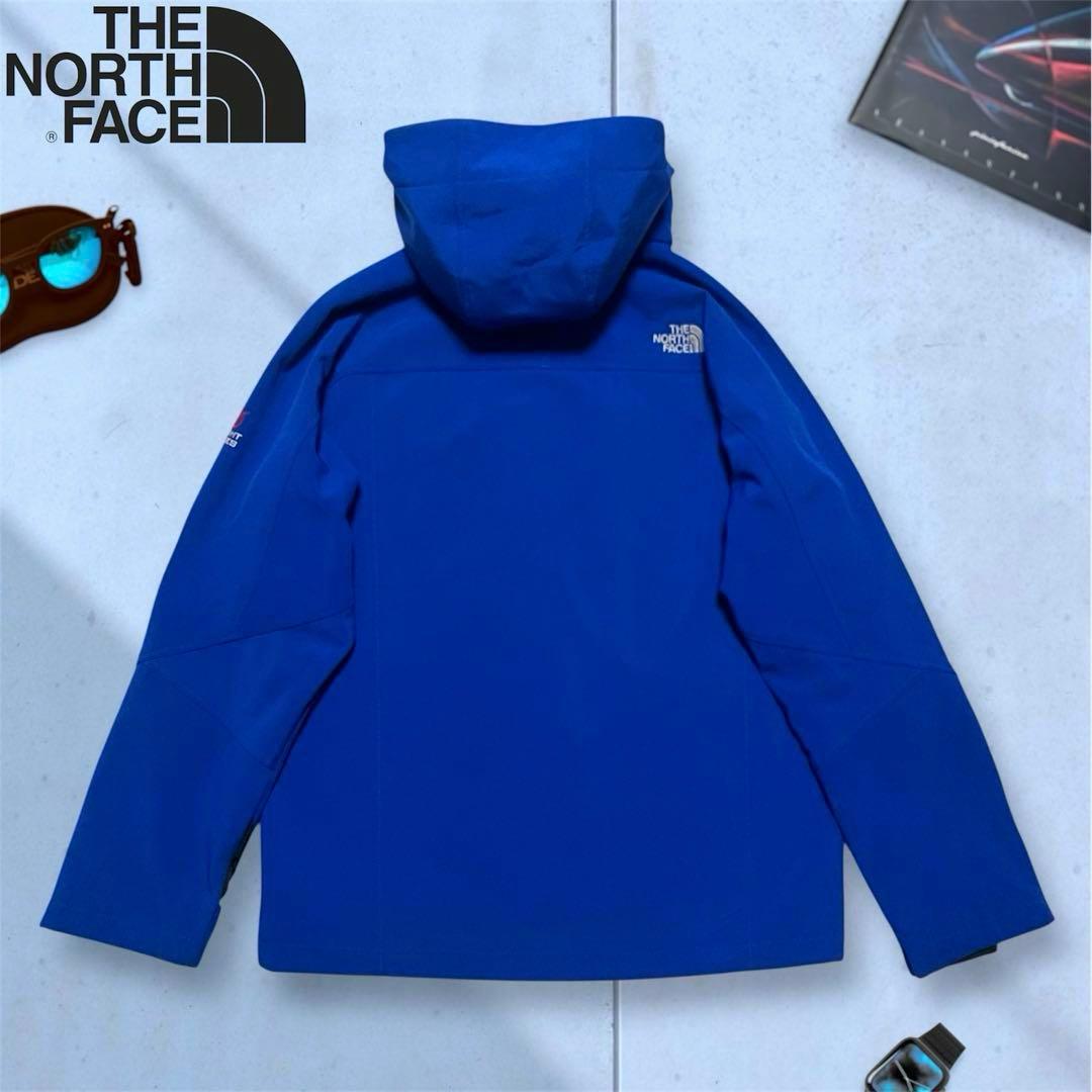 THE NORTH FACE マウンテンパーカー M 青 ゴアテックス 防水透湿