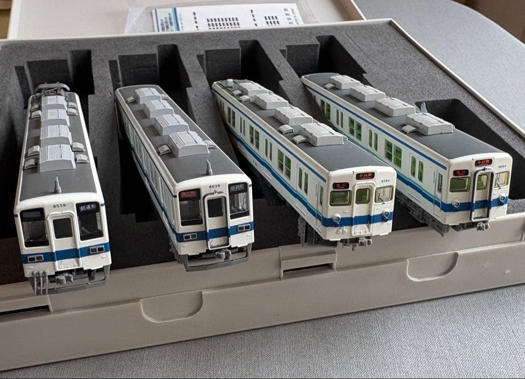 KATO 東武8000系　10-1649 増結2両セット+8564編成　鉄コレ