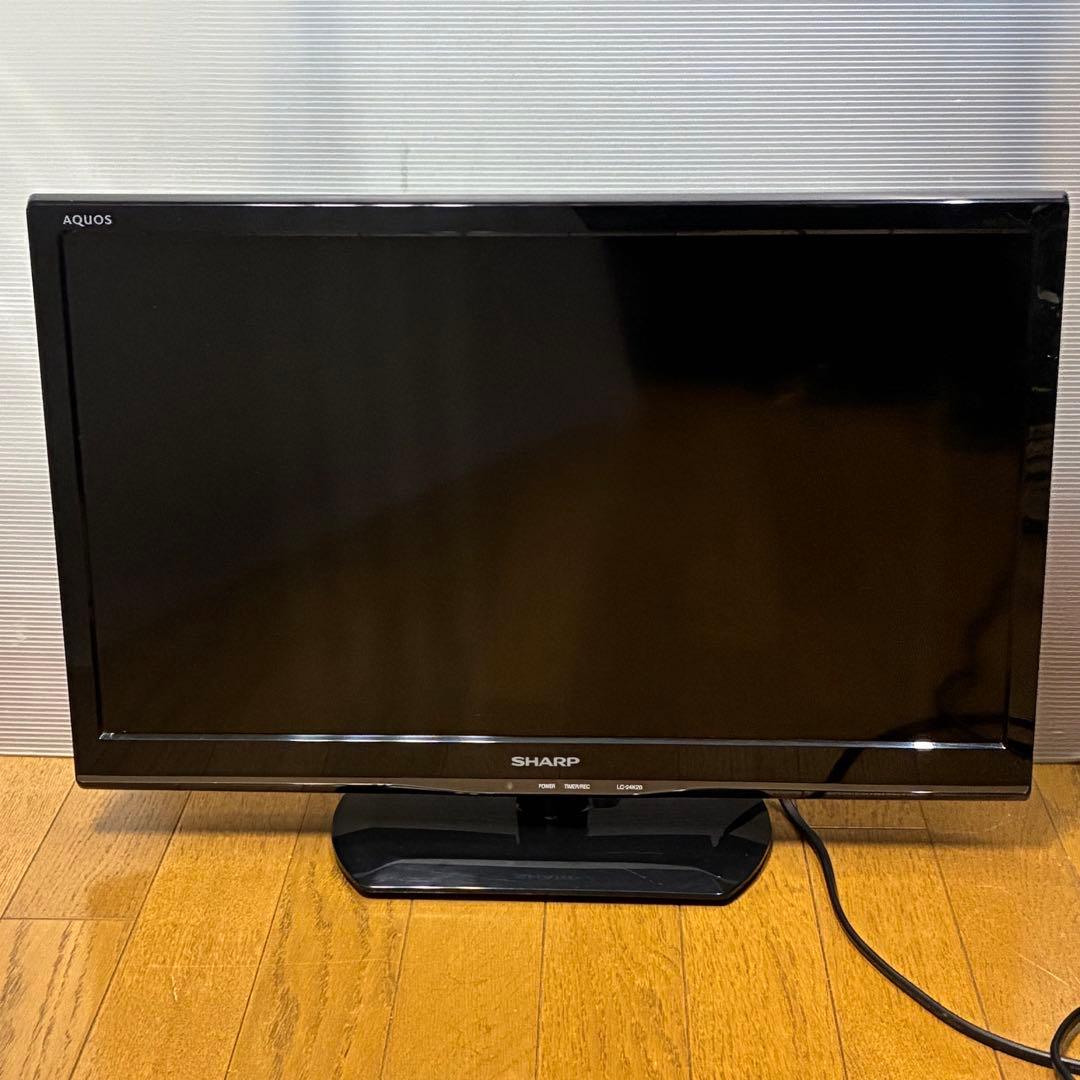 赤点滅ジャンク】SHARP AQUOS 液晶テレ LC-24K20 - メルカリ
