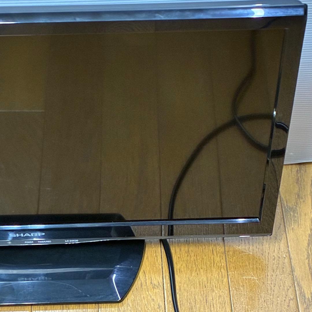 赤点滅ジャンク】SHARP AQUOS 液晶テレ LC-24K20 - メルカリ