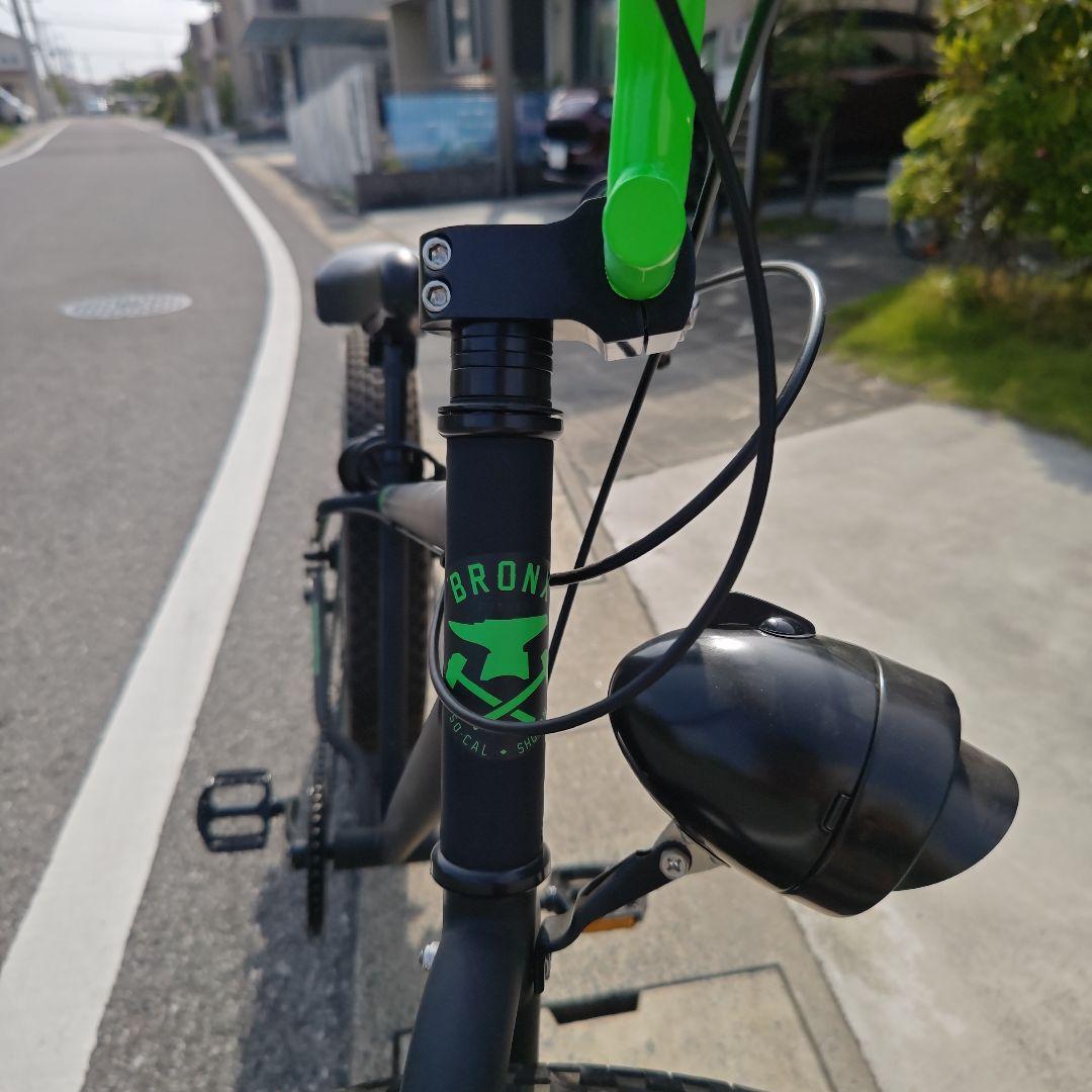 BRONX 4.0DD Matte Black/Lime 26インチ
