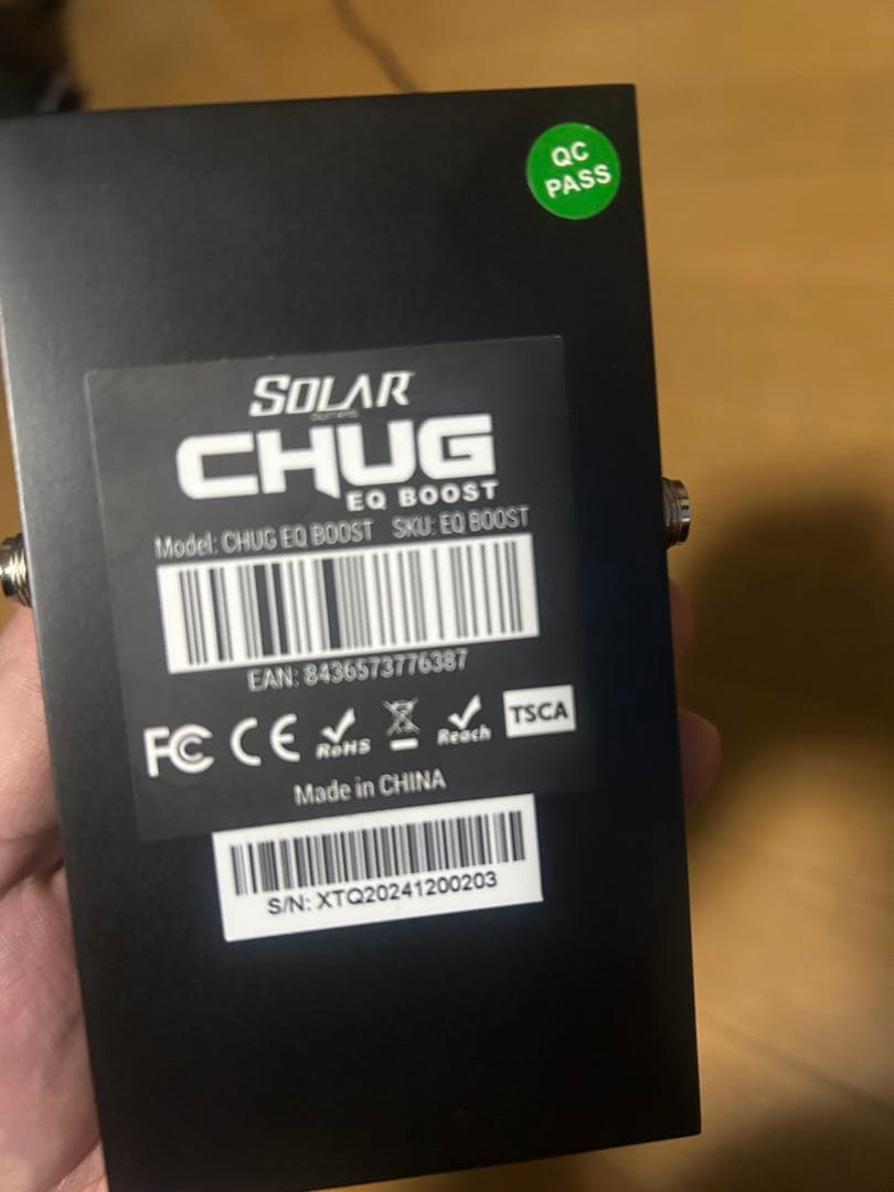 Solar CHUG EQ BOOST ギターエフェクター