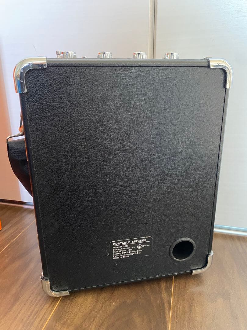 TWS対応】ポータブルスピーカー JYX-S55 カラオケ イベント お花見