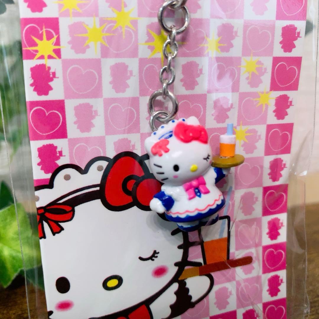 【入手困難】希少　激レア　ハローキティ メイドバージョン　ストラップ 2007