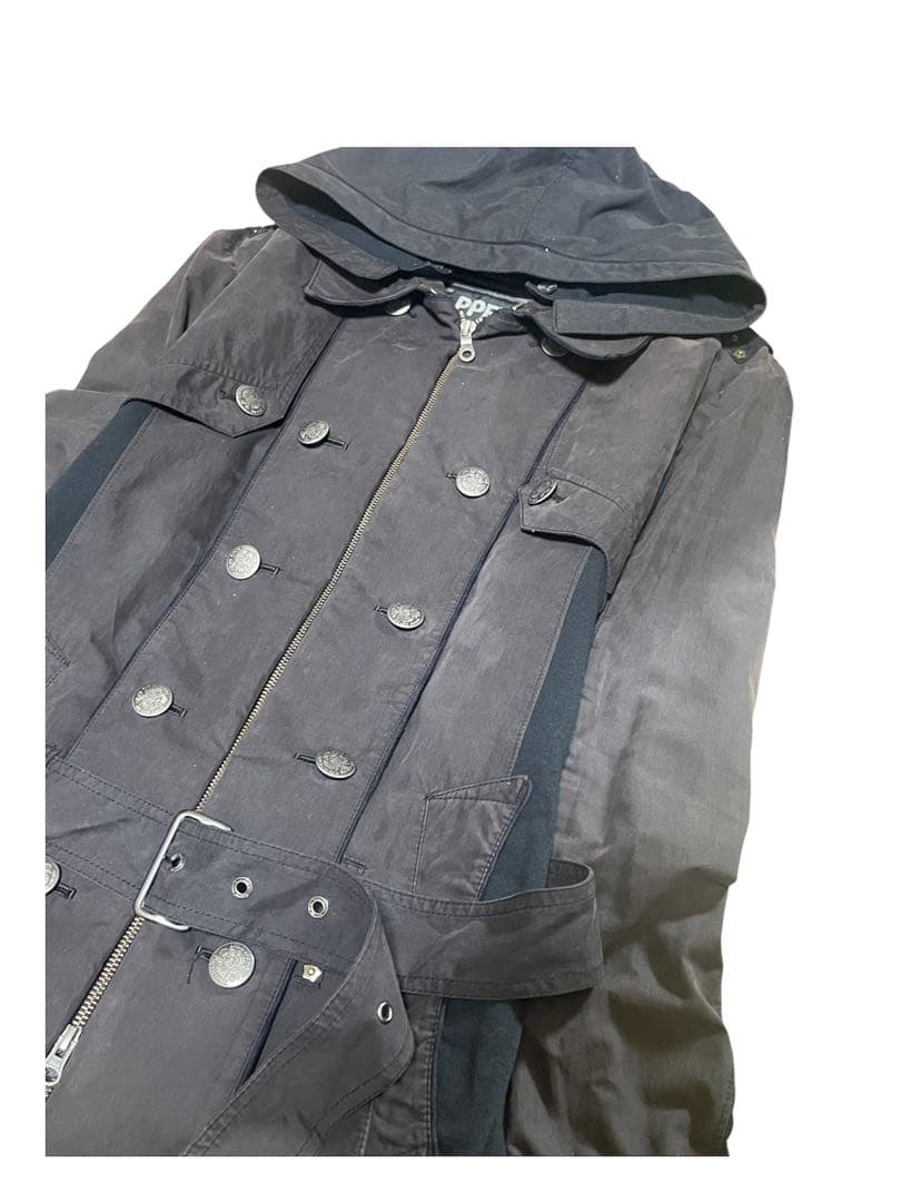 00s PPFM Napoleon jacket double zip y2k - メルカリ