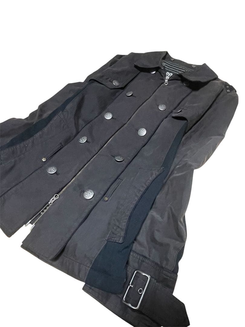 00s PPFM Napoleon jacket double zip y2k - メルカリ