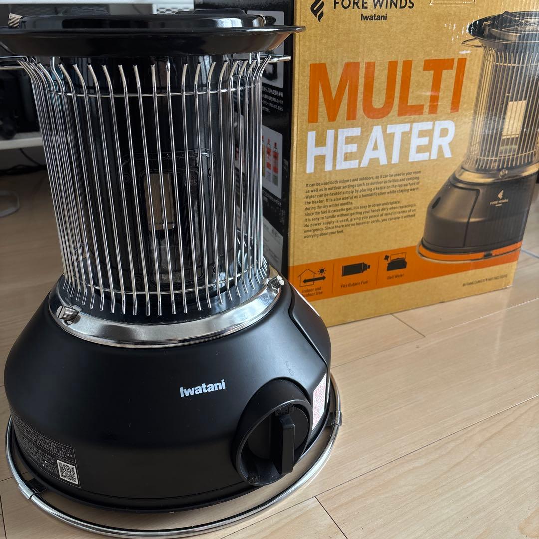 マル暖 カセットガスストーブ iwatani - メルカリ