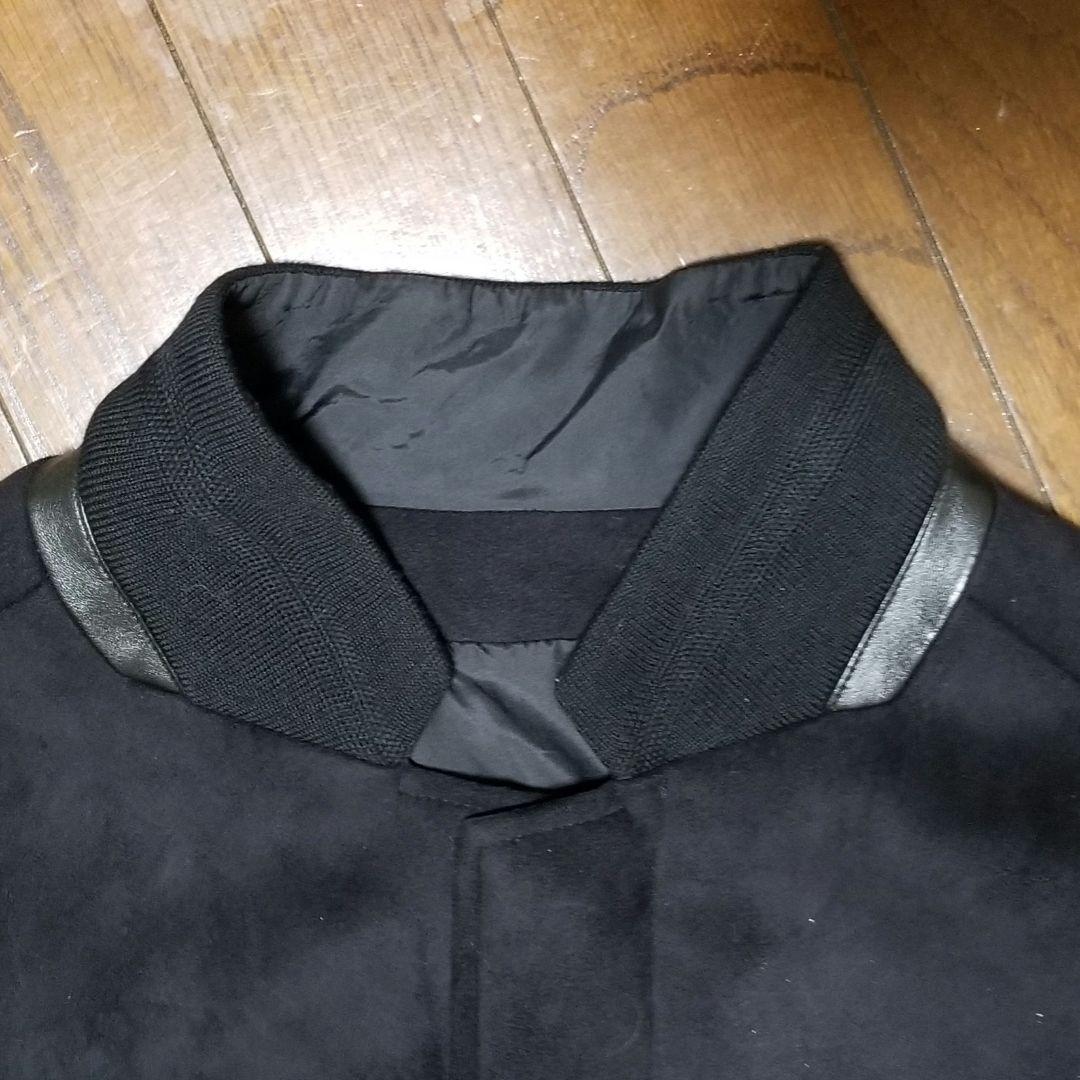 エンポリオアルマーニ メンズジャケット ブラック スタンドカラー 58