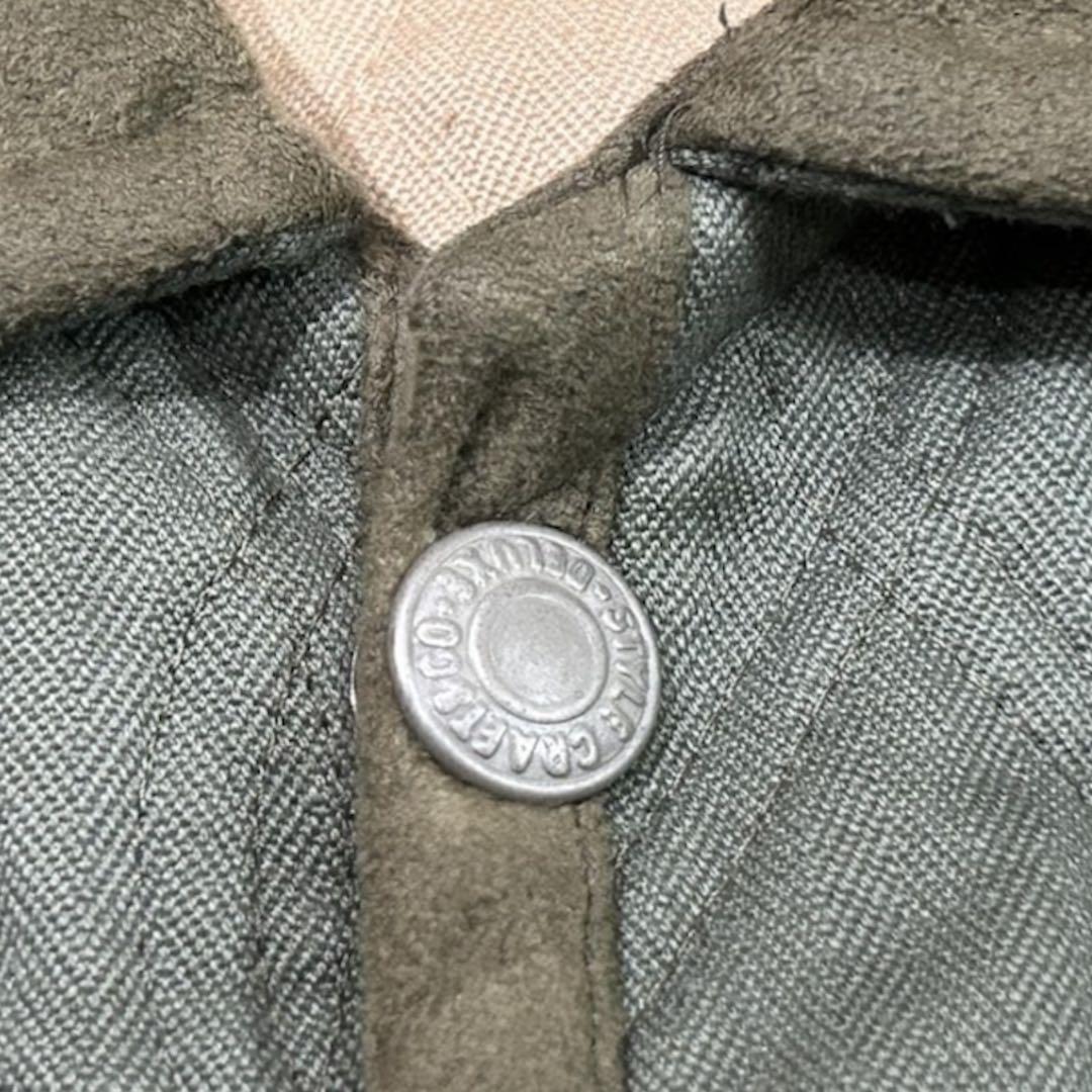 エヴィス EVISU バックカモメ キルティング ジャケット アウター 38